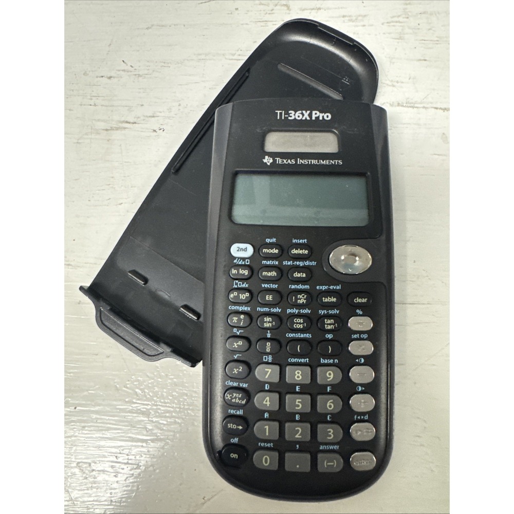 Texas Instruments TI-36X‎ Pro Scientific Calculator Pre-Owned *read